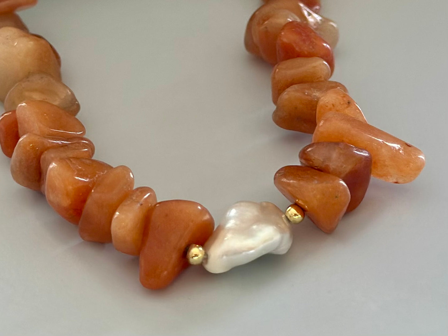 Collar en piedra Ámbar