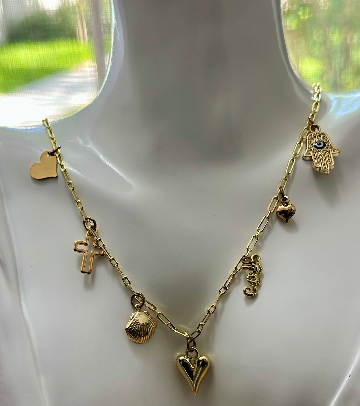 X- Cadena con Dijes