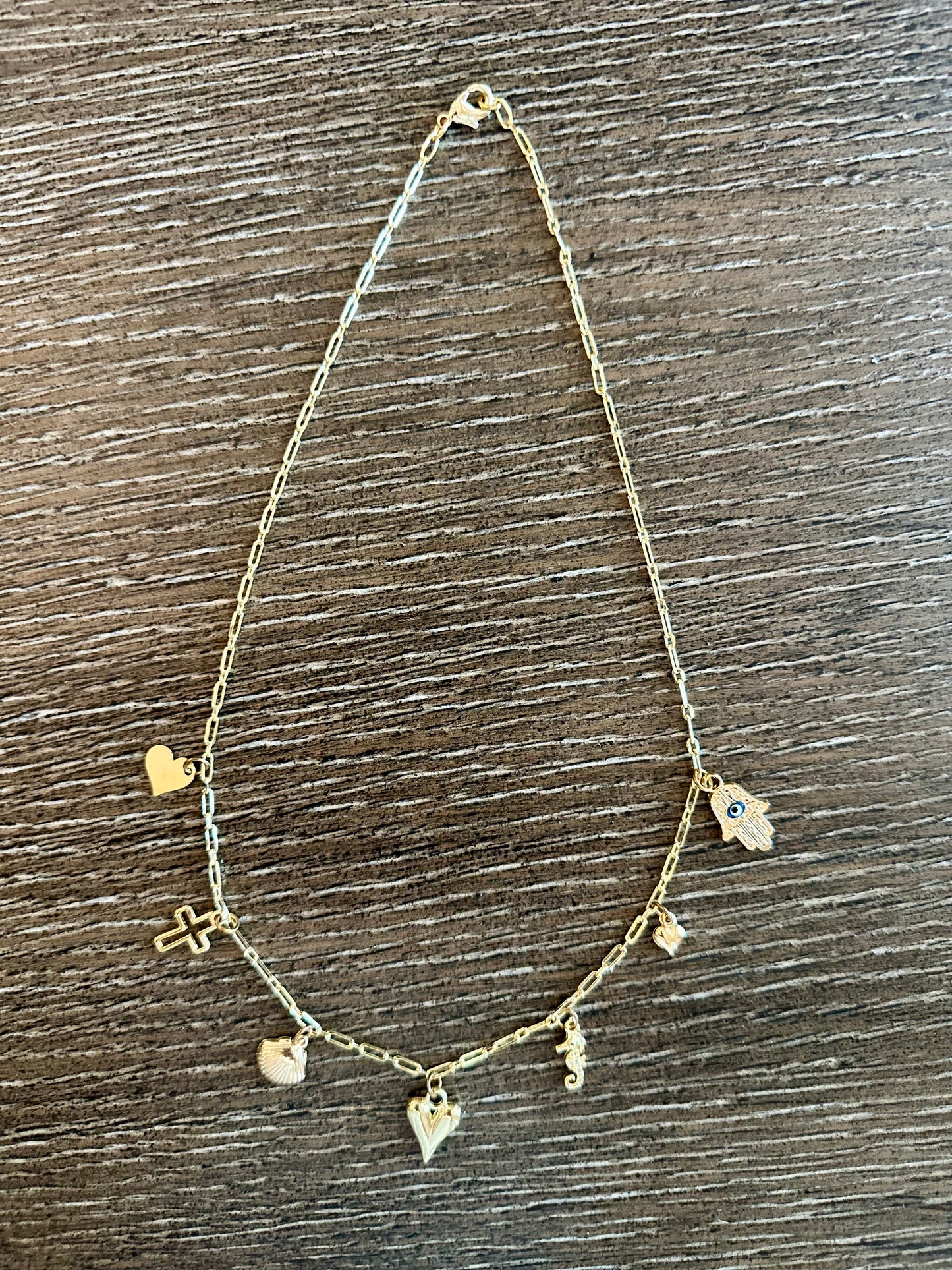 X- Cadena con Dijes