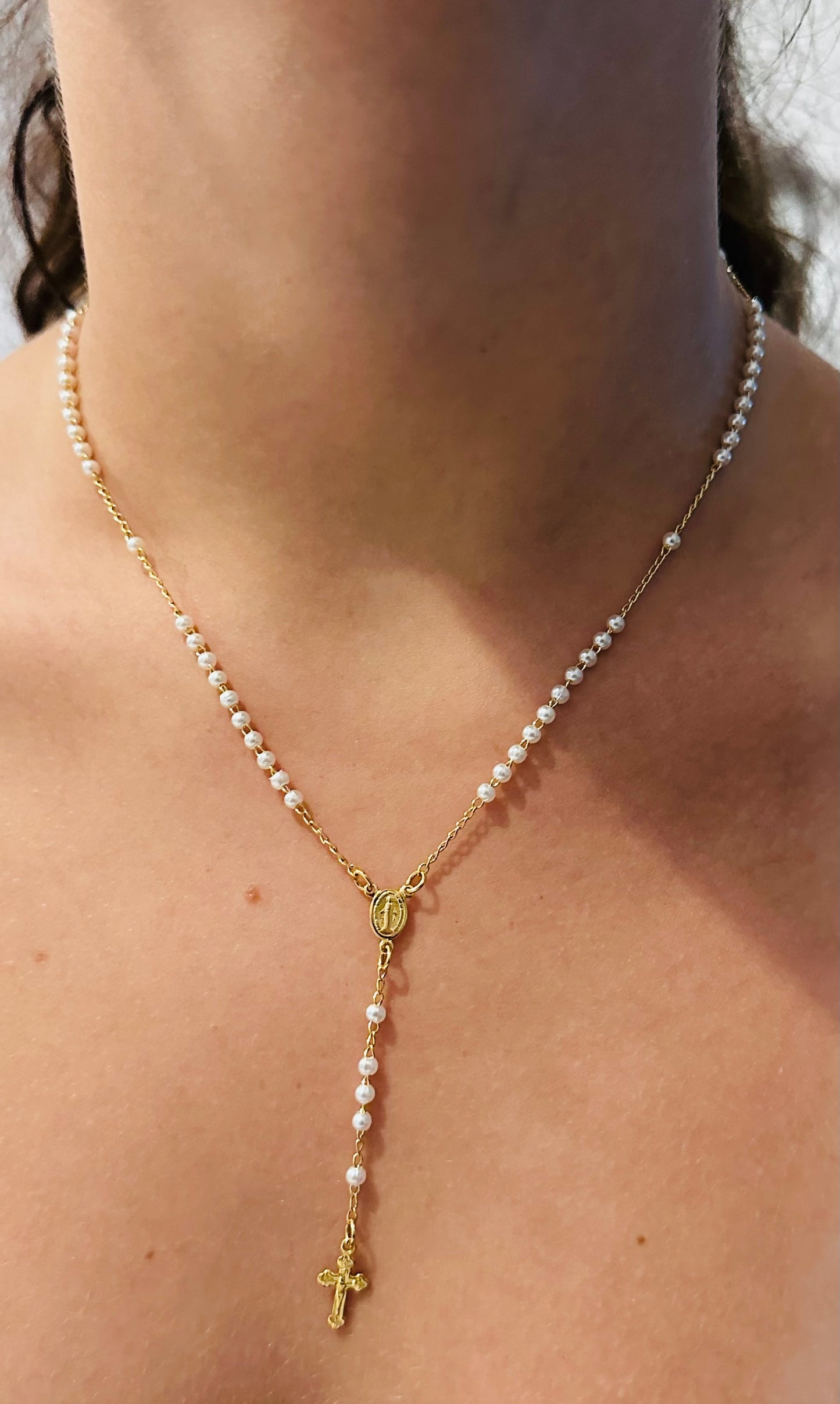 Collar de cadena Rosario 📿
