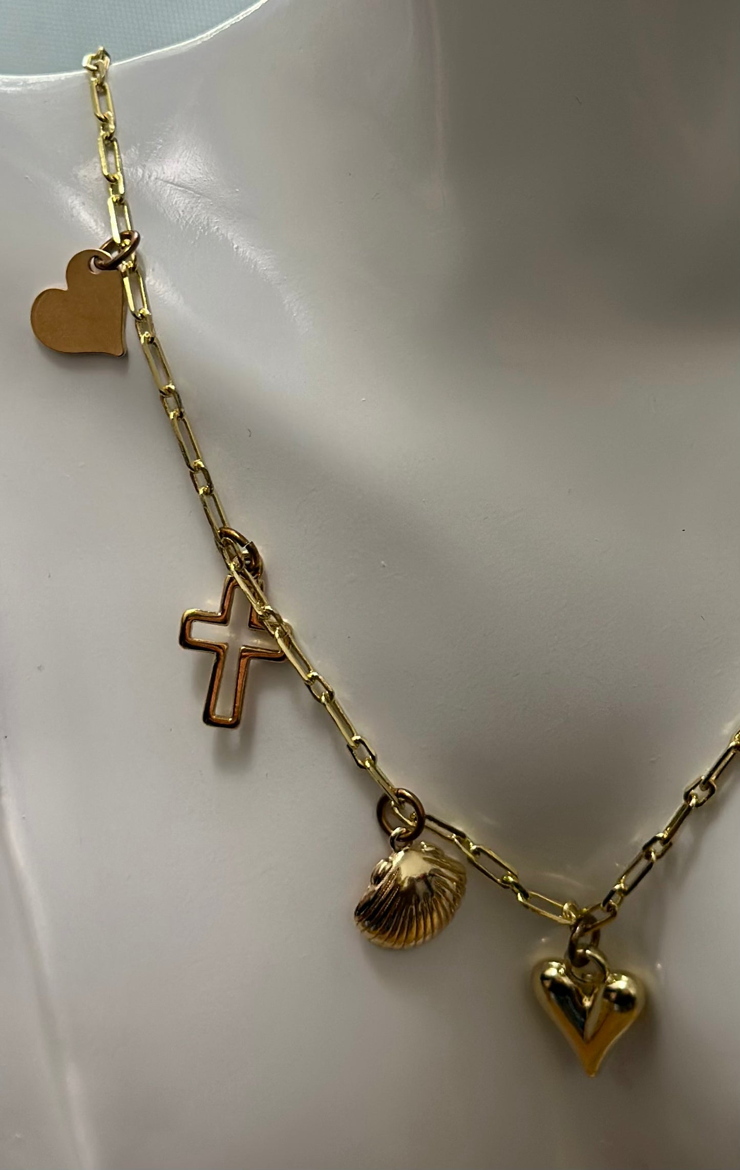 X- Cadena con Dijes