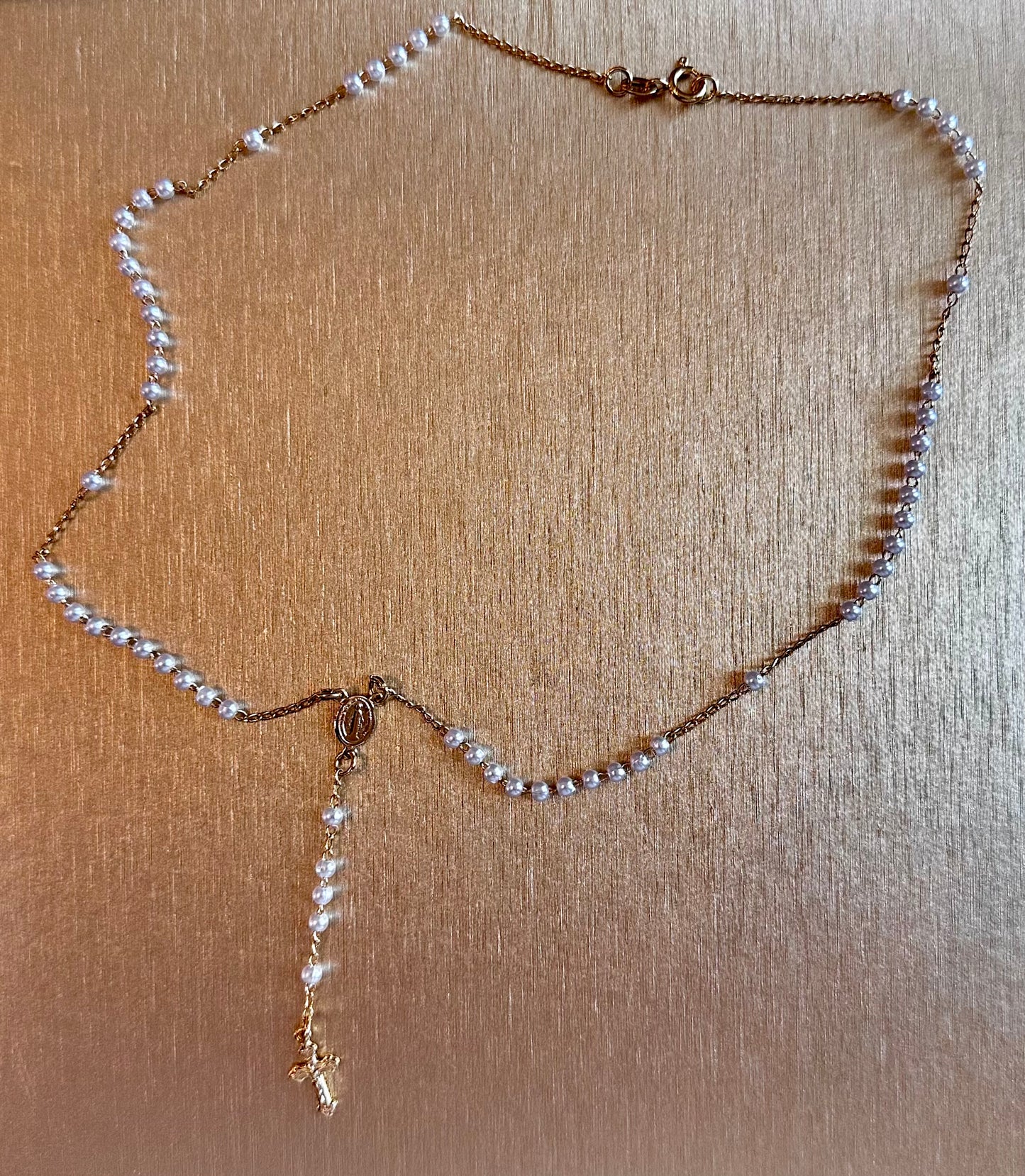 Collar de cadena Rosario 📿