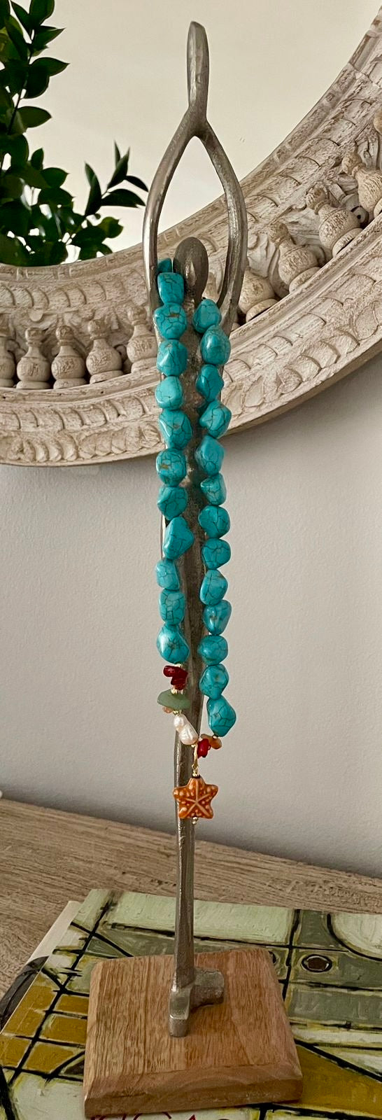 Collar de Piedras Turquesa 🩵