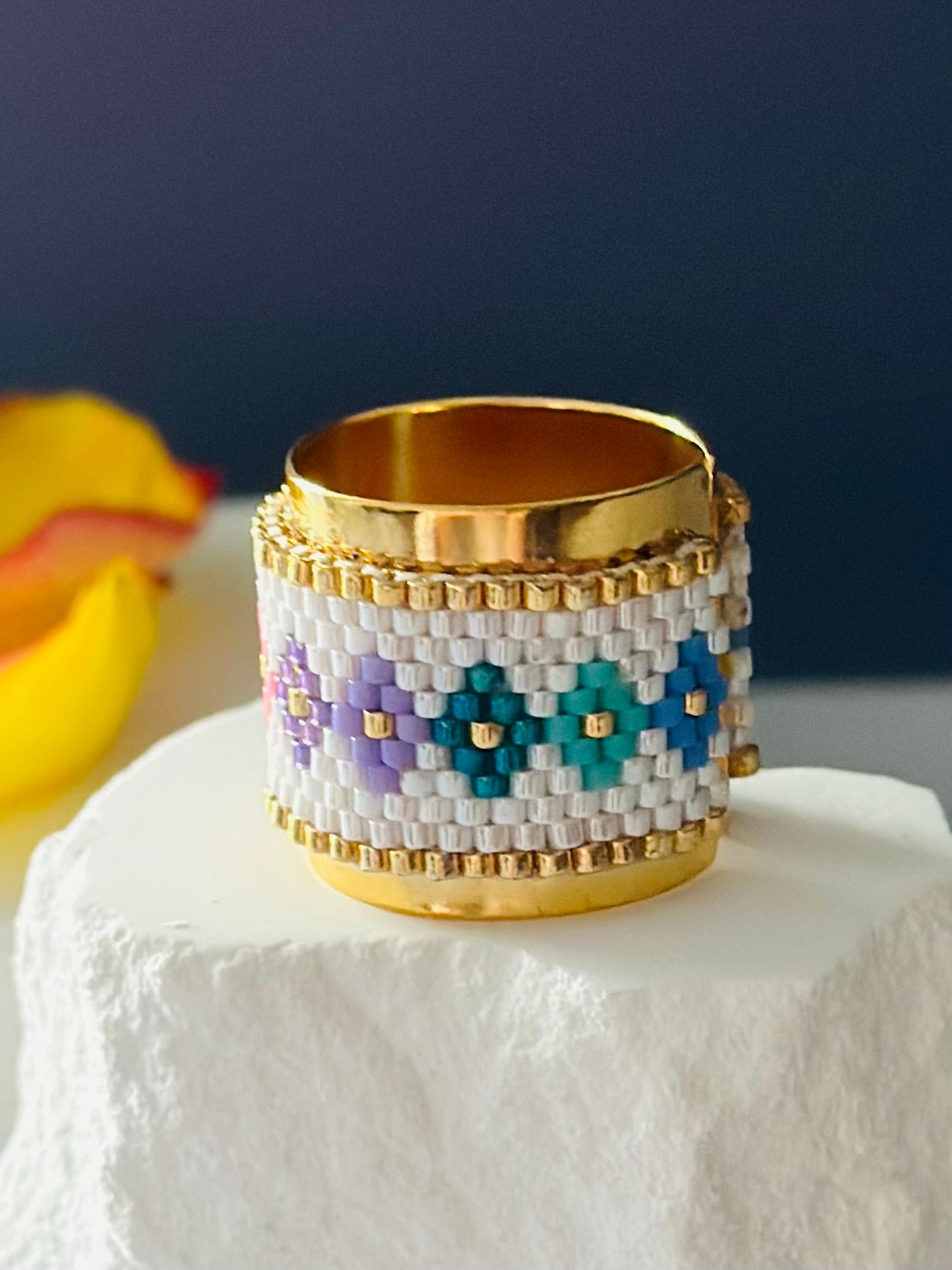 C- Anillo de Miyuki 10