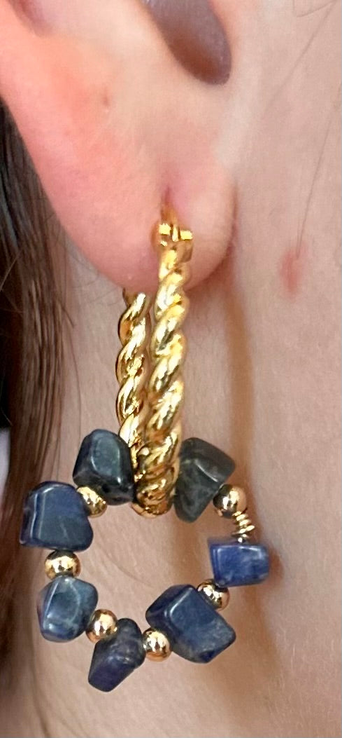 Argollas Lapislázuli