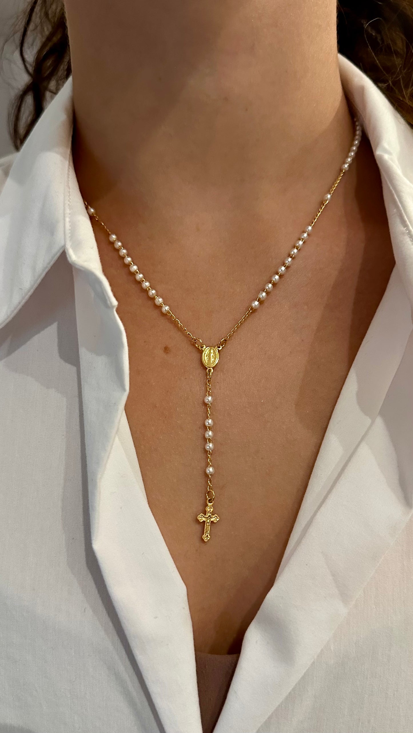 Collar de cadena Rosario 📿