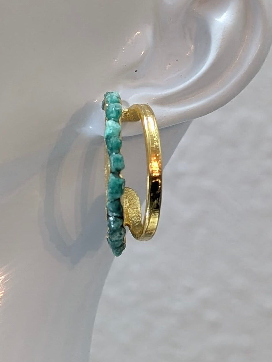 E- Argollas de Esmeralda