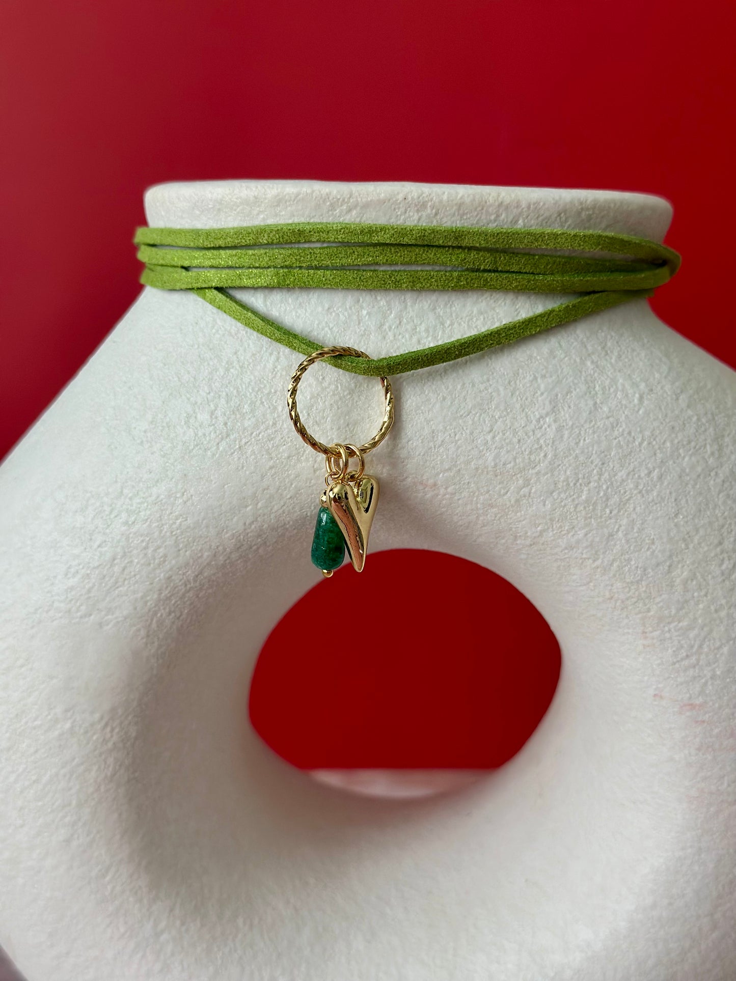 Collares de Cuero / Green π