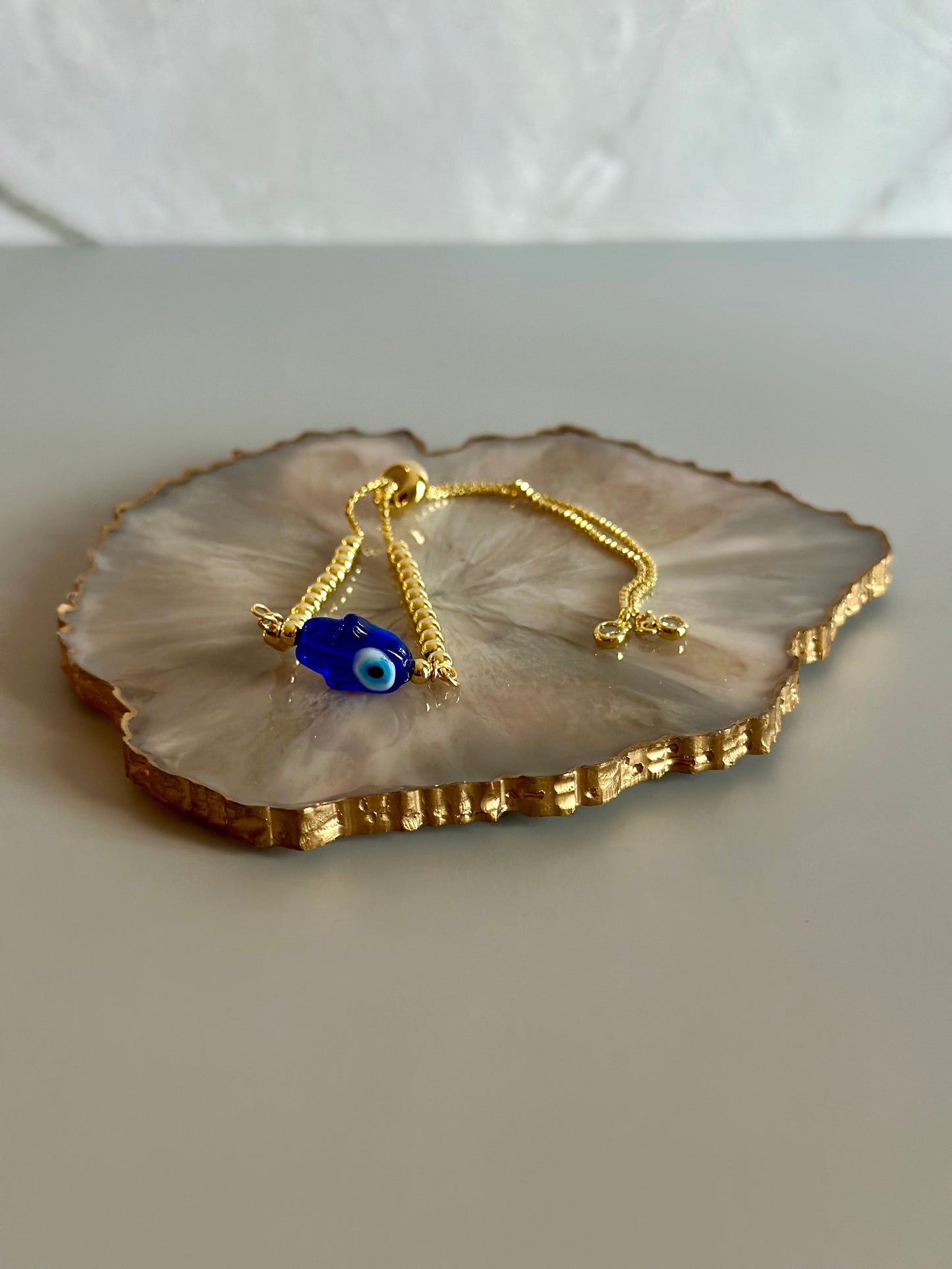 Pulseras en cadena con dije Ojo turco 🧿
