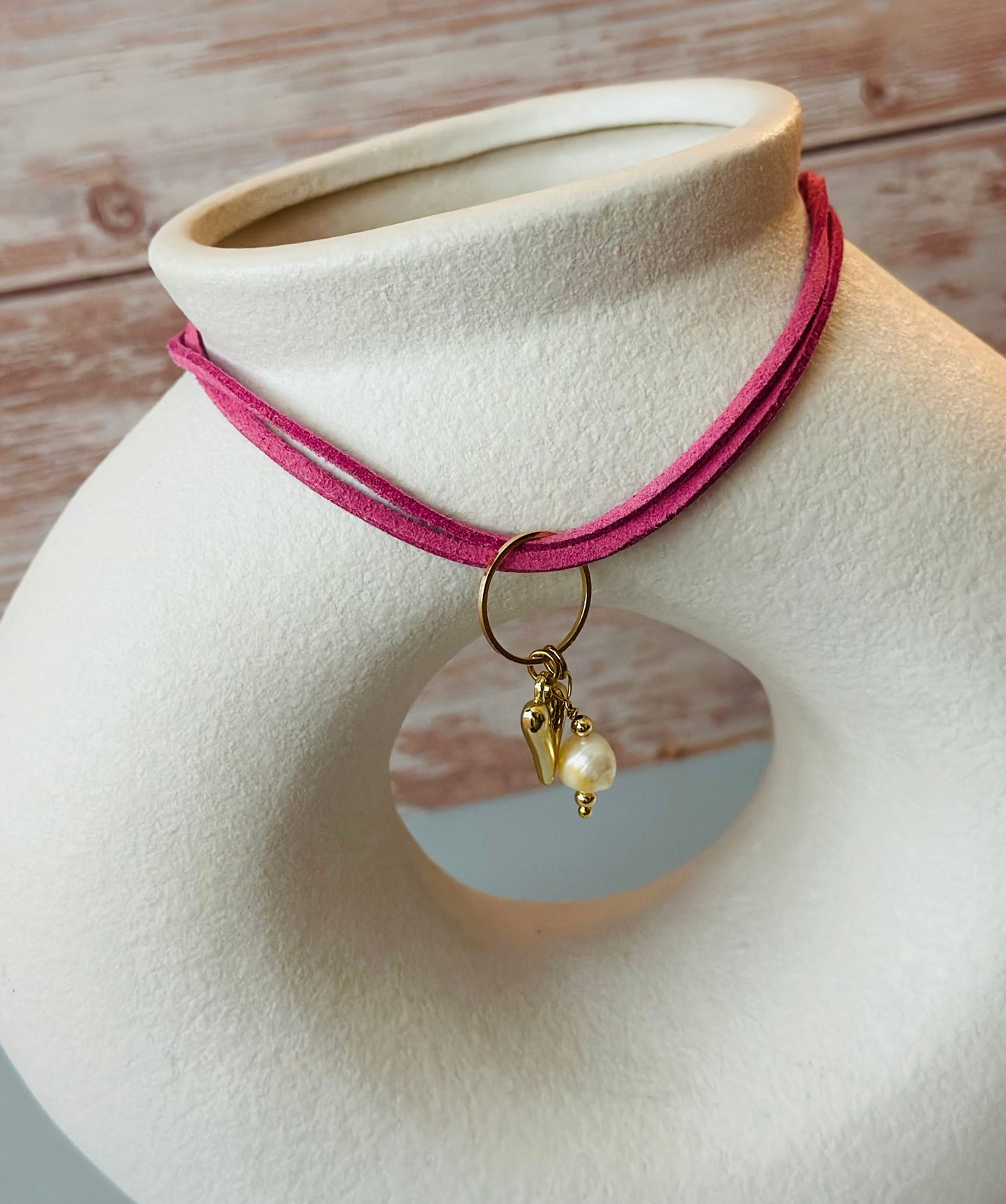 Collares de Cuero / Pink 🩷