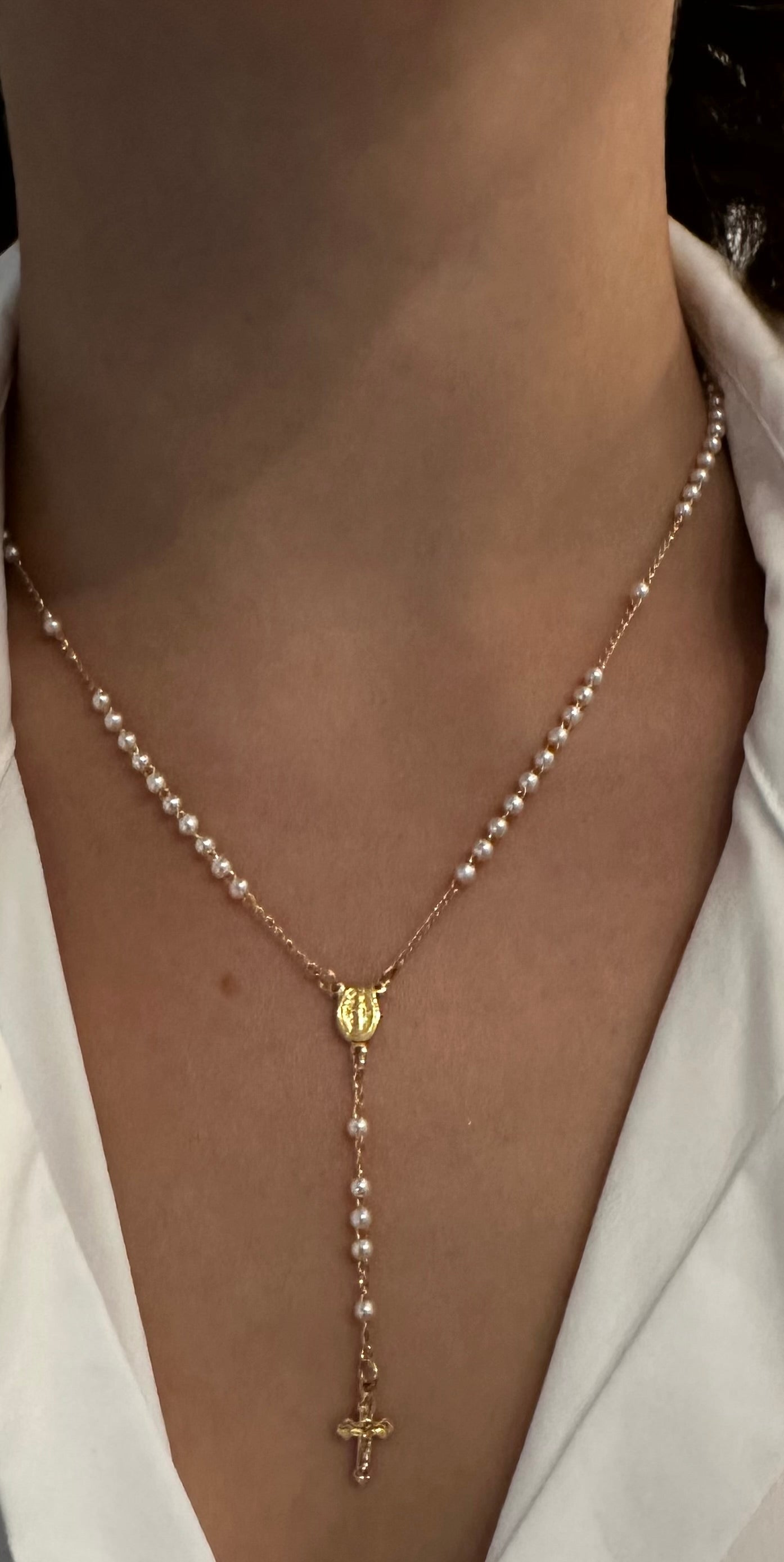 Collar de cadena Rosario 📿