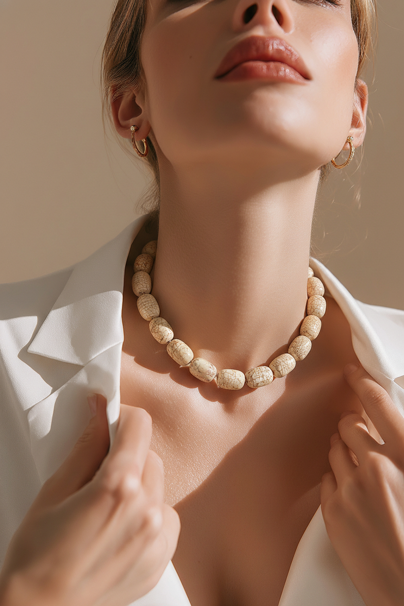 A Collar de Piedras naturales