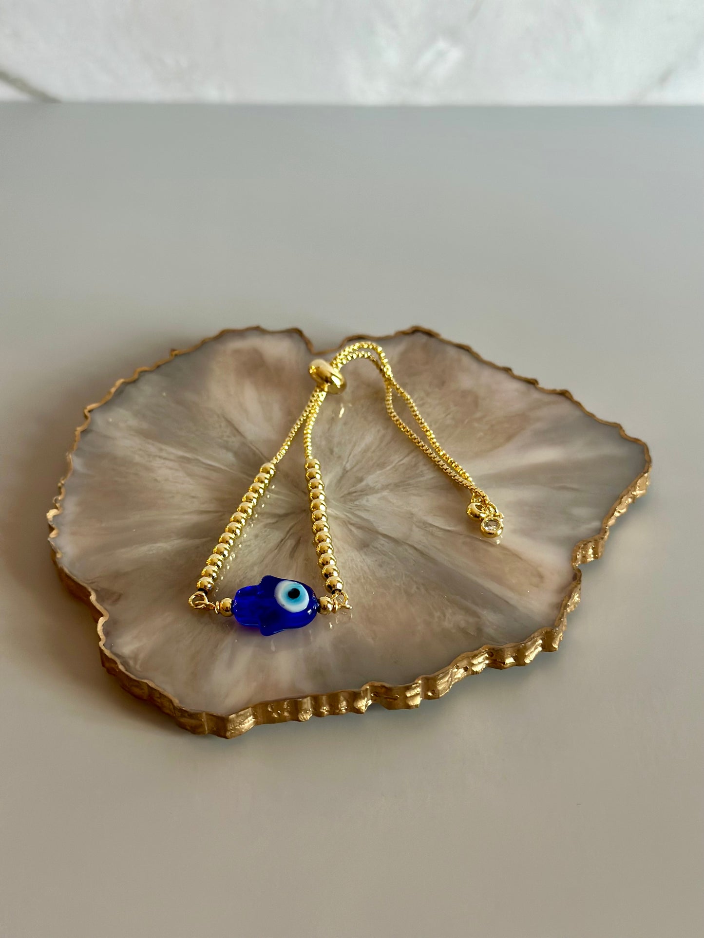 Pulseras en cadena con dije Ojo turco 🧿