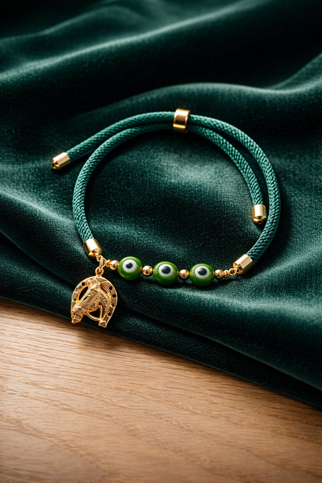 A Pulsera de Cordón verde
