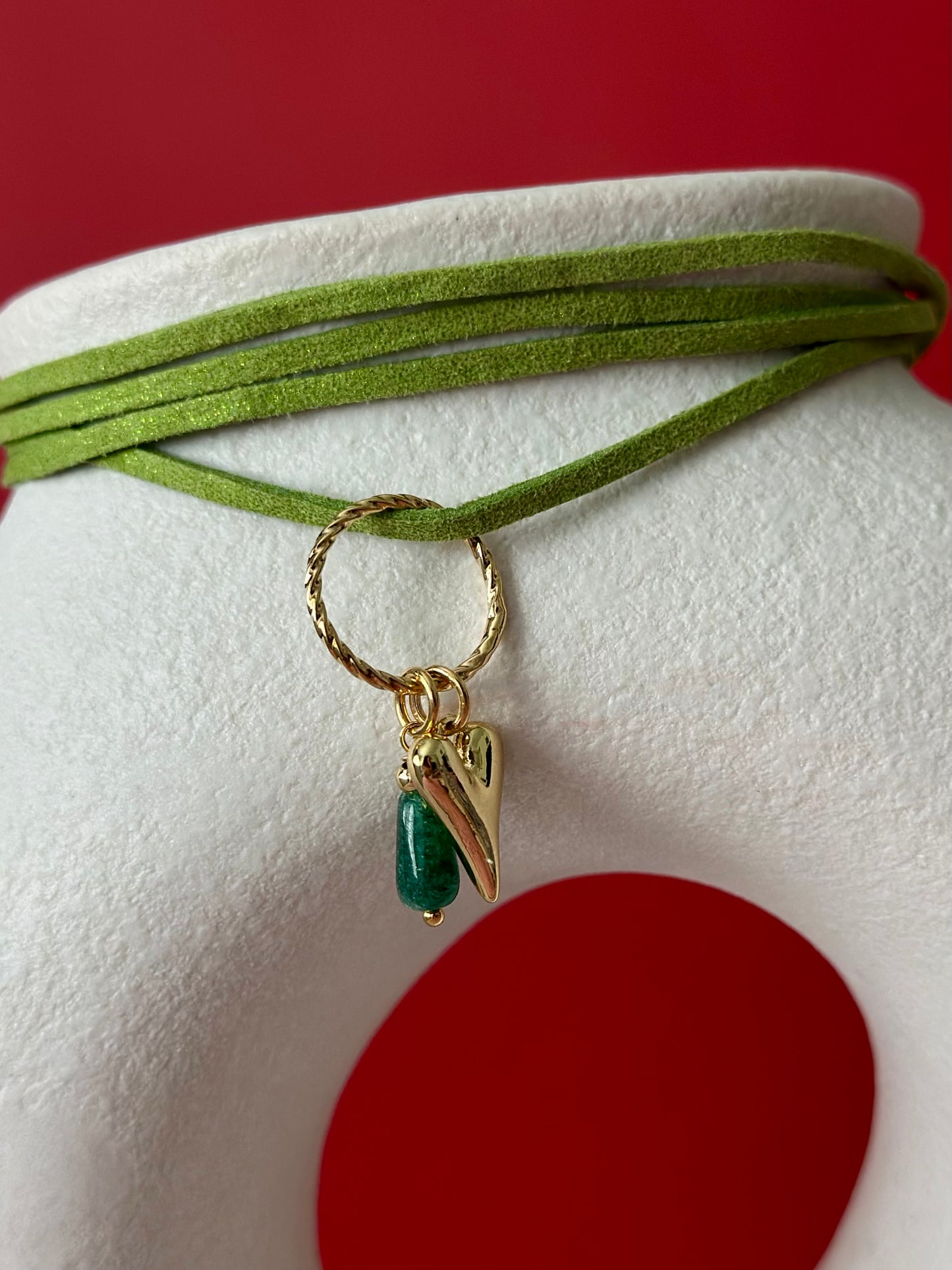 Collares de Cuero / Green 💚