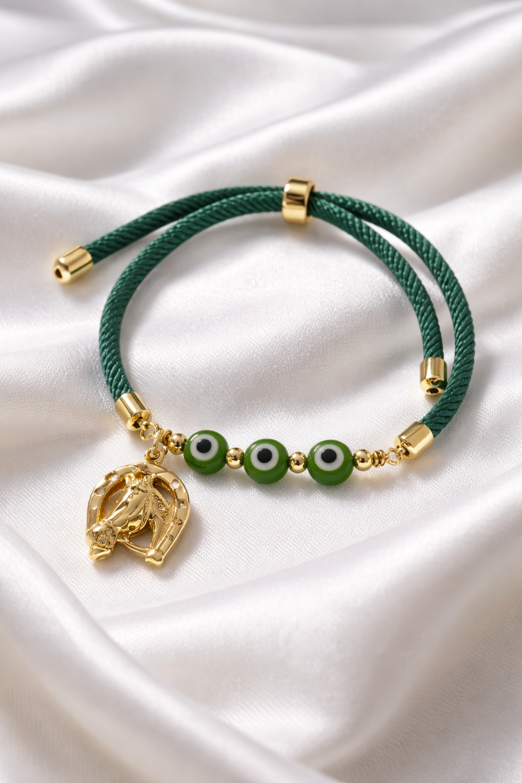 A Pulsera de Cordón verde