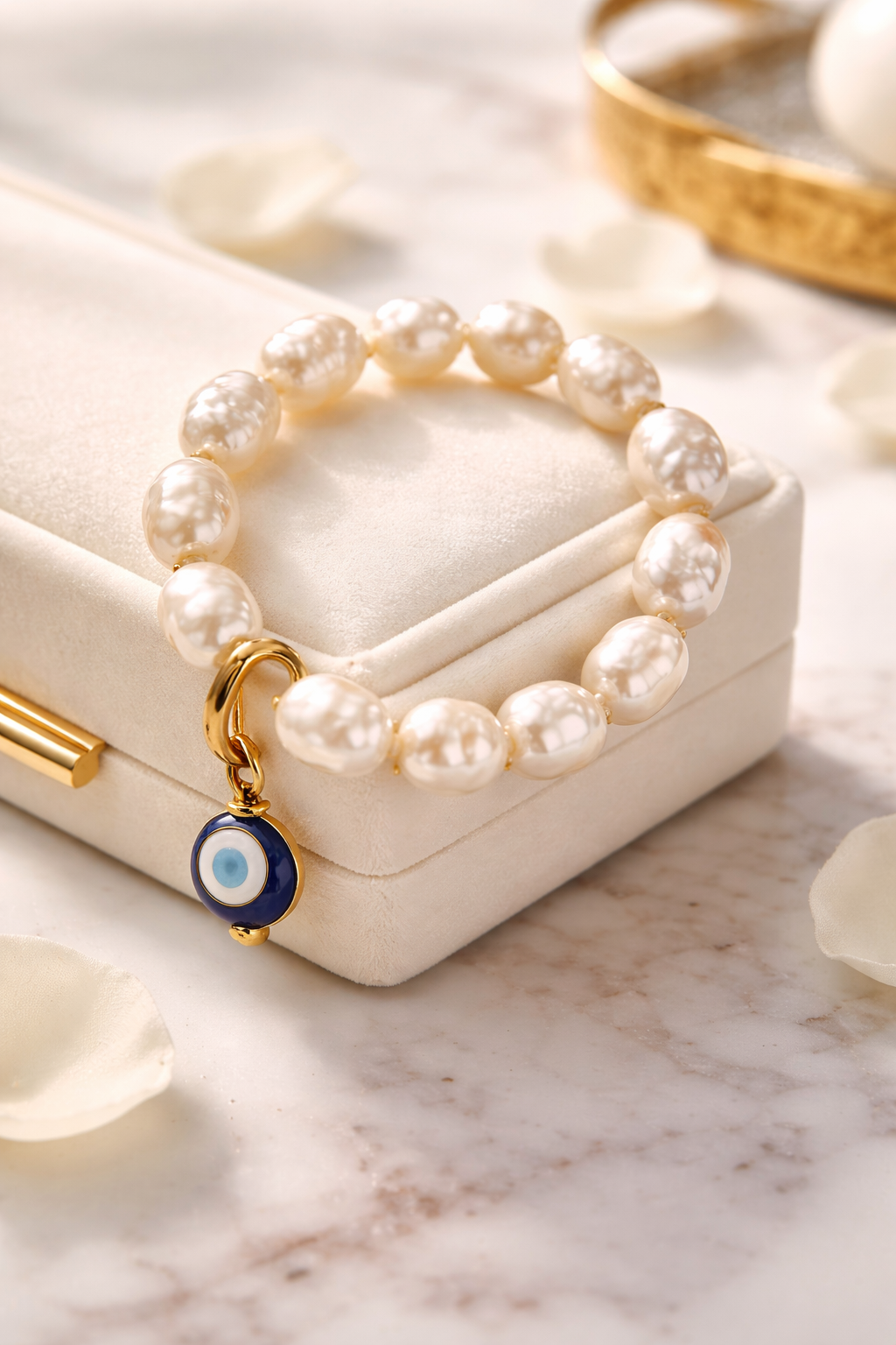 Anillo de Perlas naturales