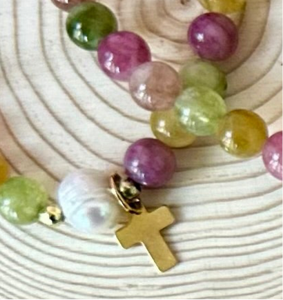 Pulseras elaboradas en Ágata de bellos colores