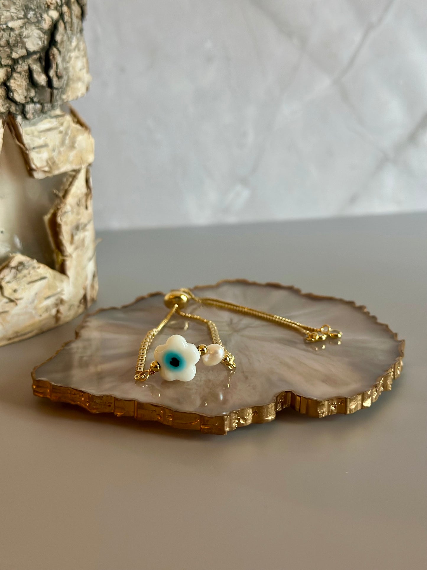 Pulseras en cadena con dije 🧿