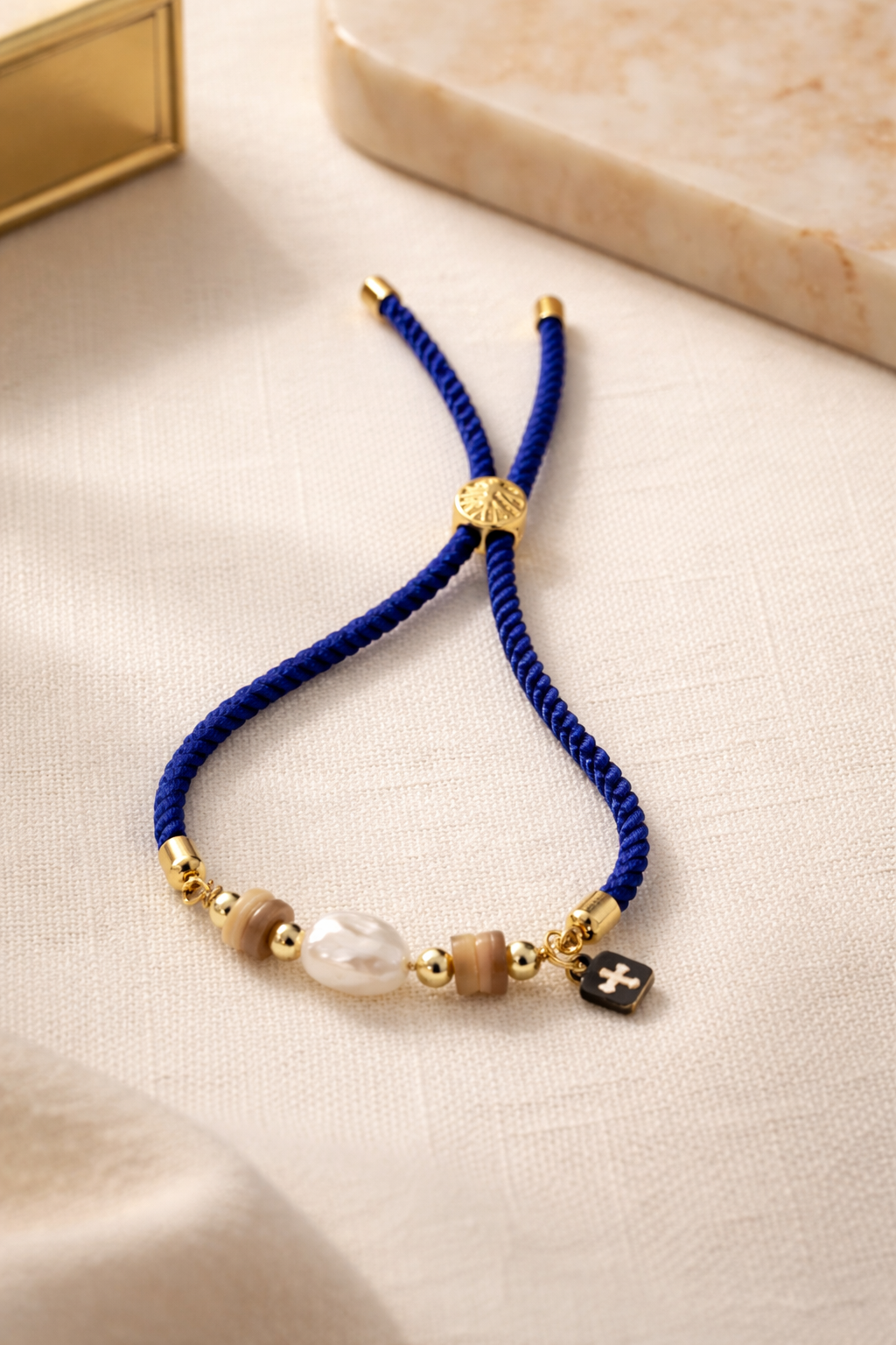 Pulsera de Cordón azul