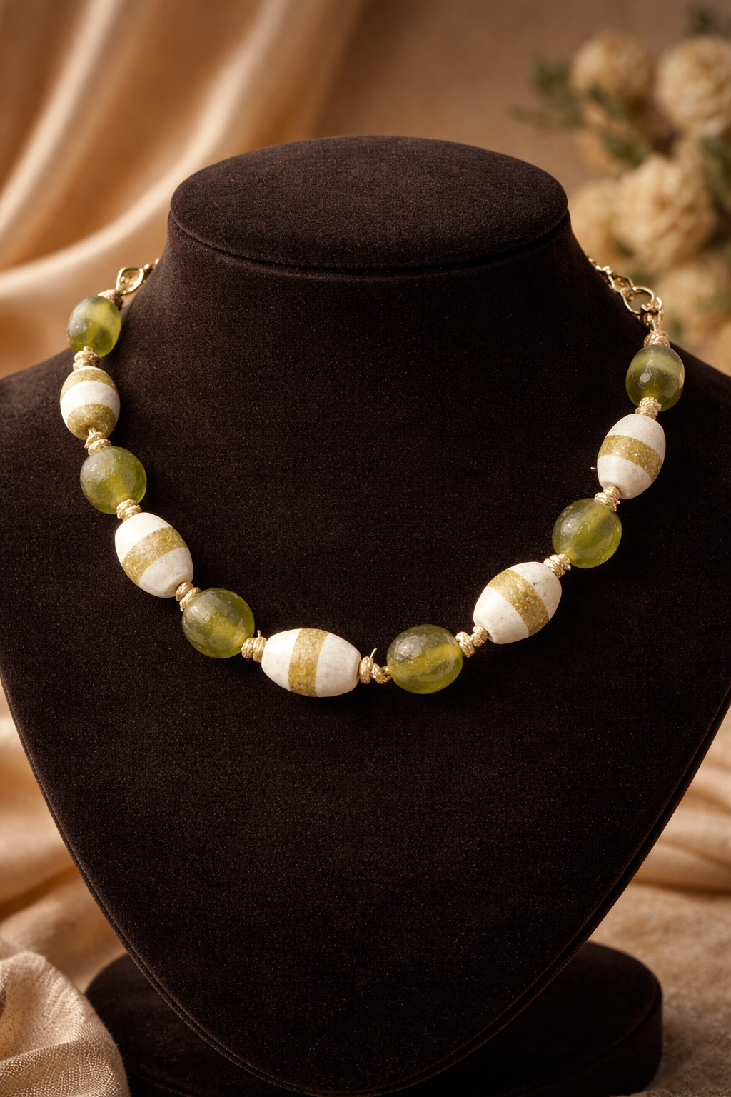 A Collar de Piedras Naturales