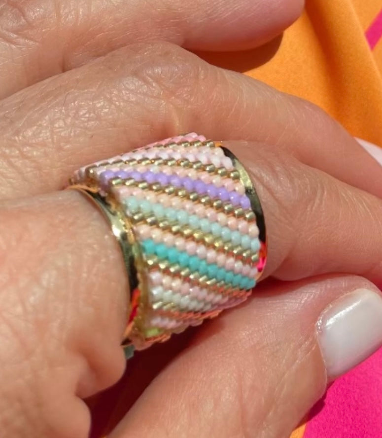C- Anillos de Miyuki 6