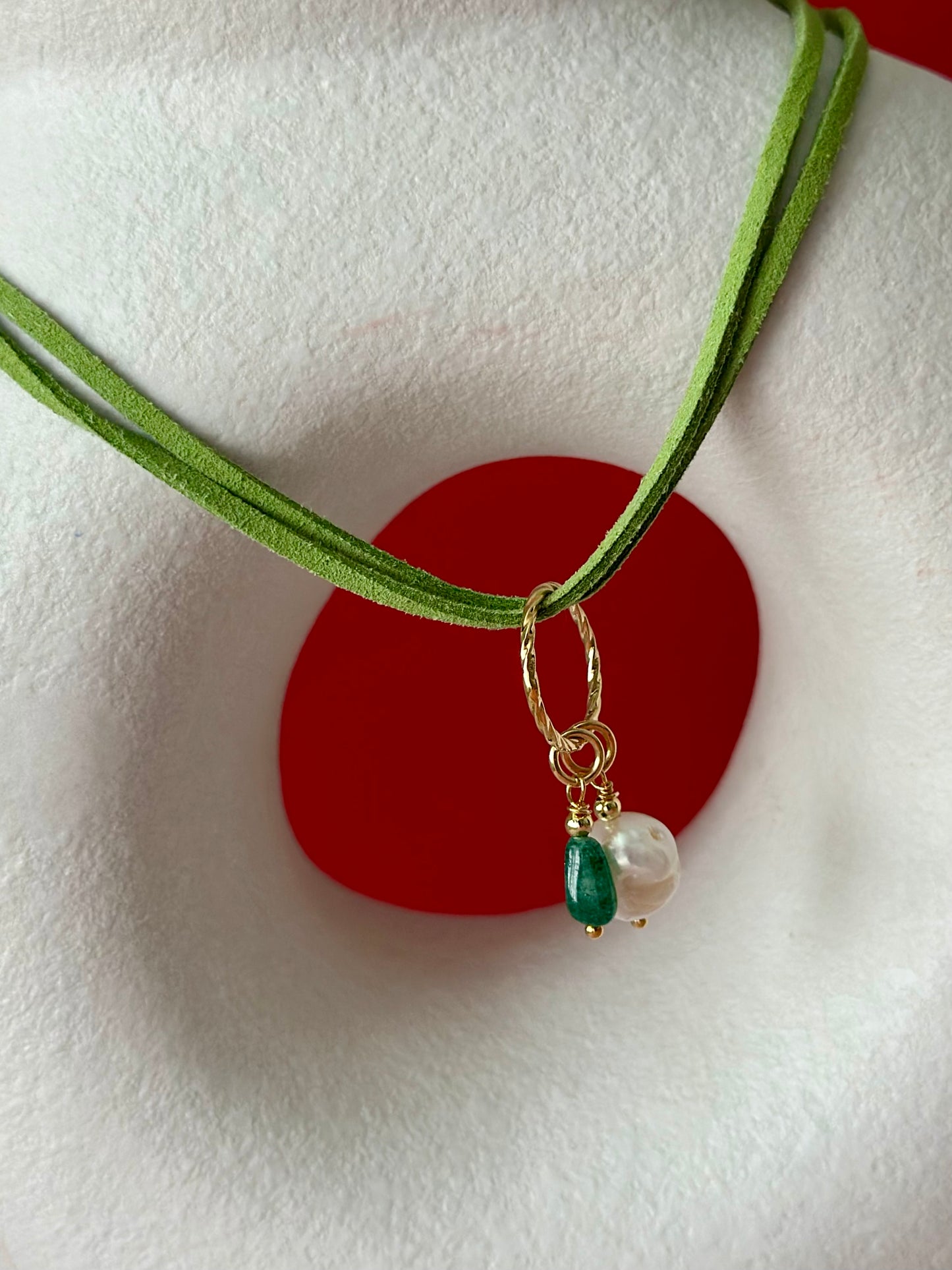 Collares de Cuero / Green 💚