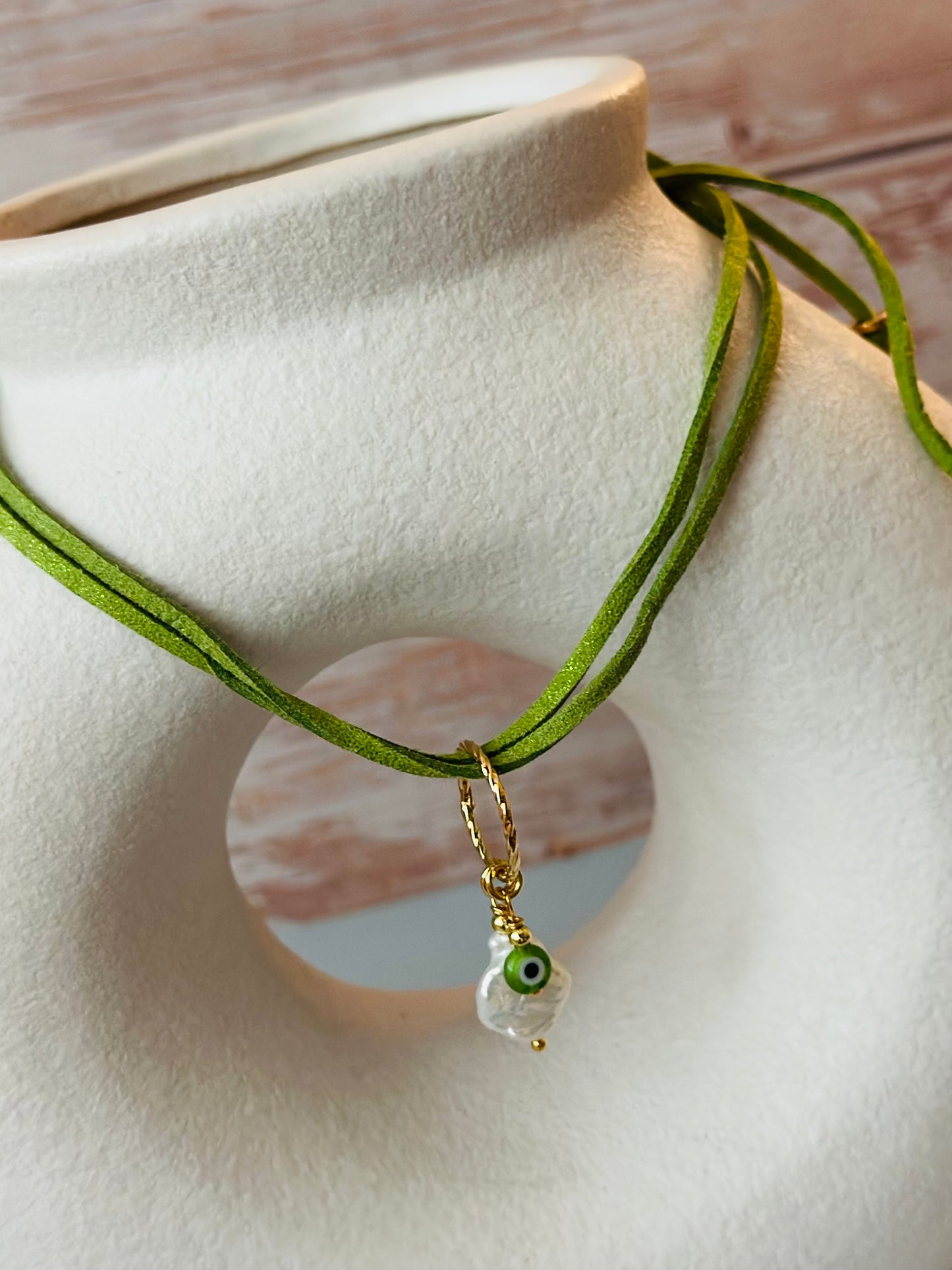Collares de Cuero / Green 💚