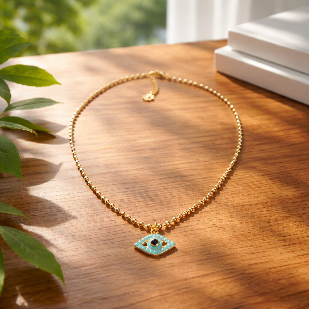 A Cadenas estilo militar con baño de oro 18k