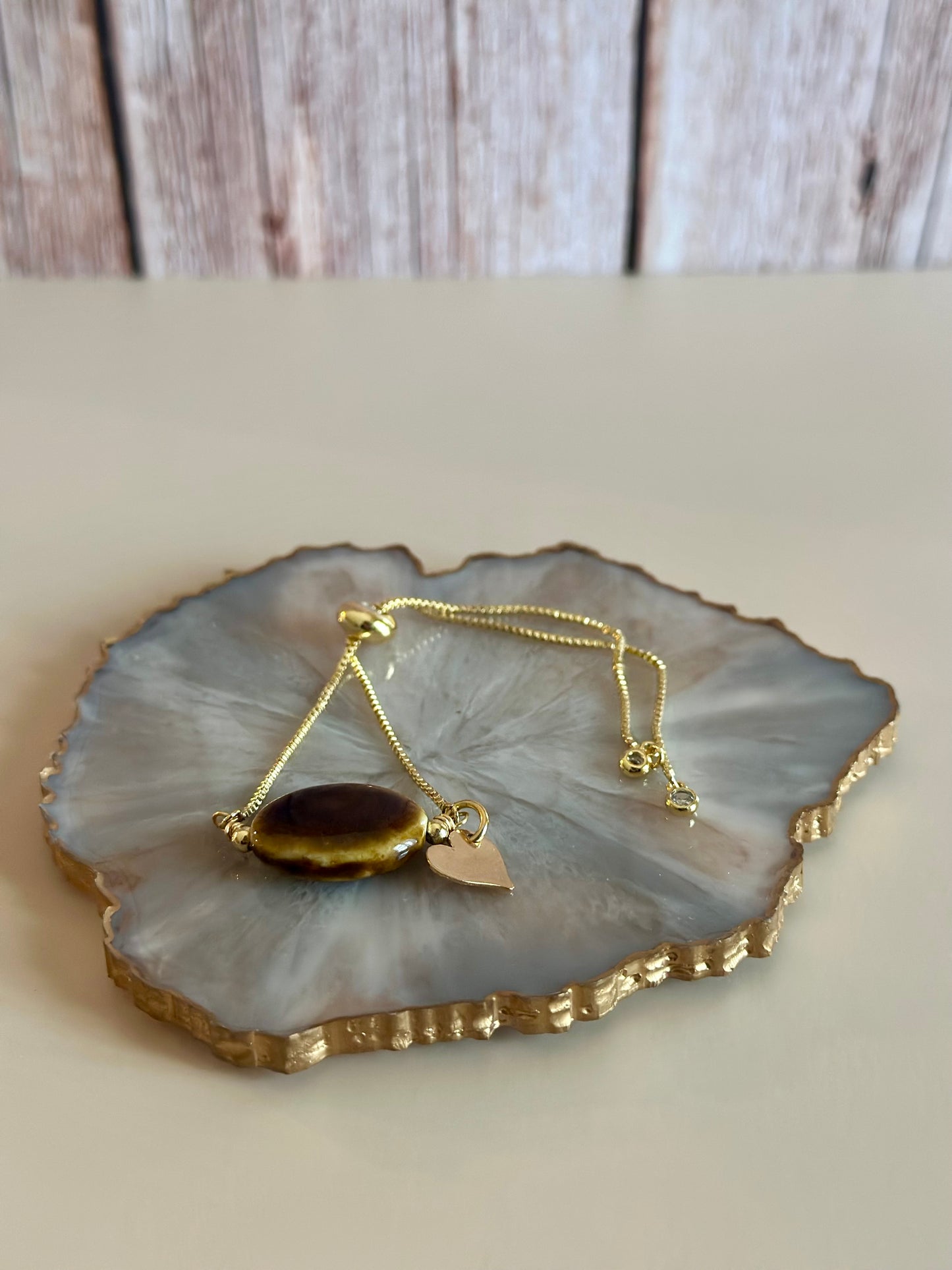 Pulseras en cadena con dije