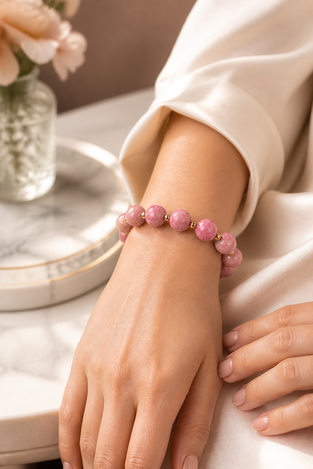 A Pulsera de Ágatas rodadas
