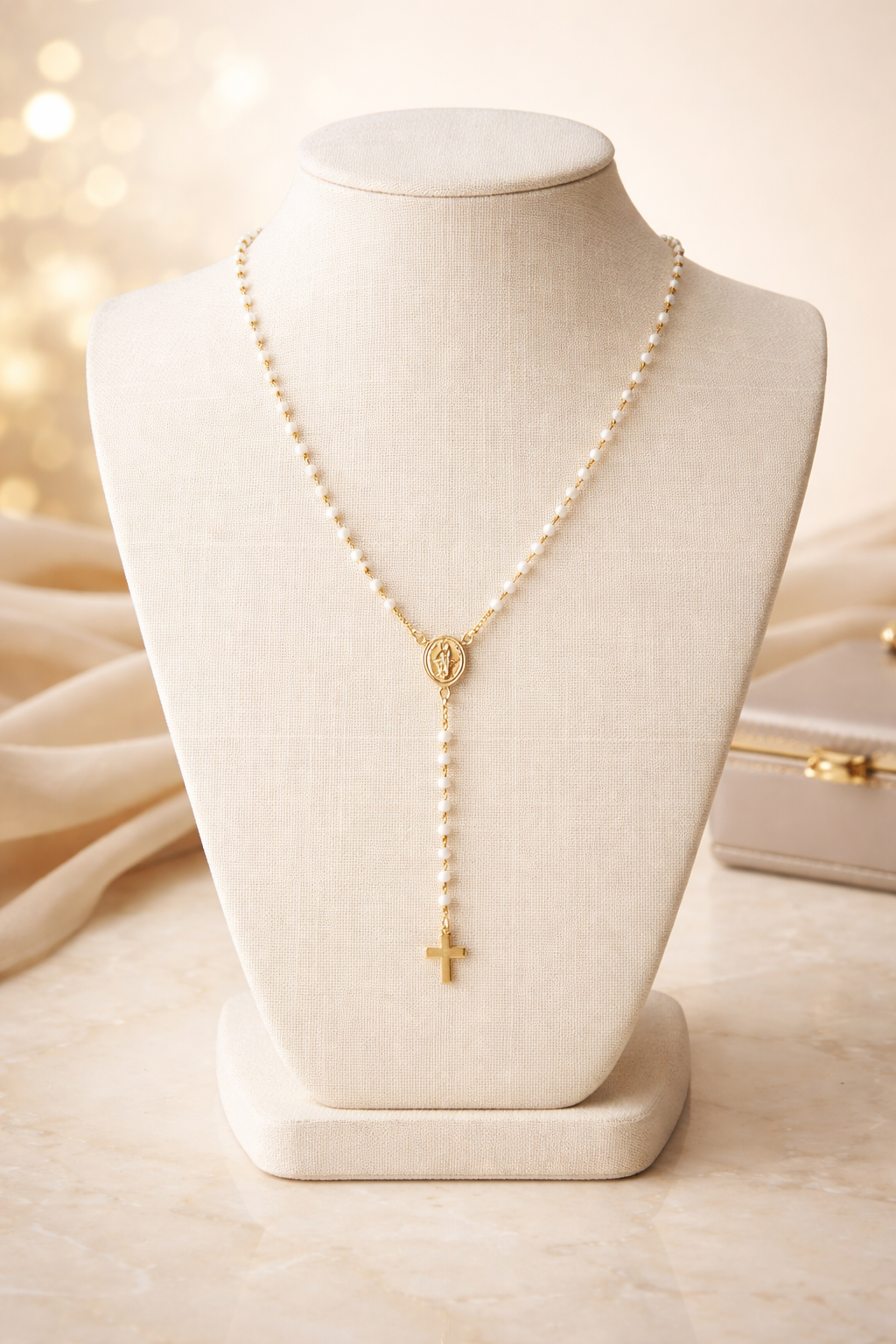 Collar de cadena Rosario 📿