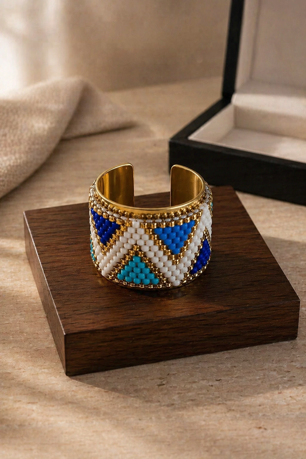 Anillo de Miyuki - Azul