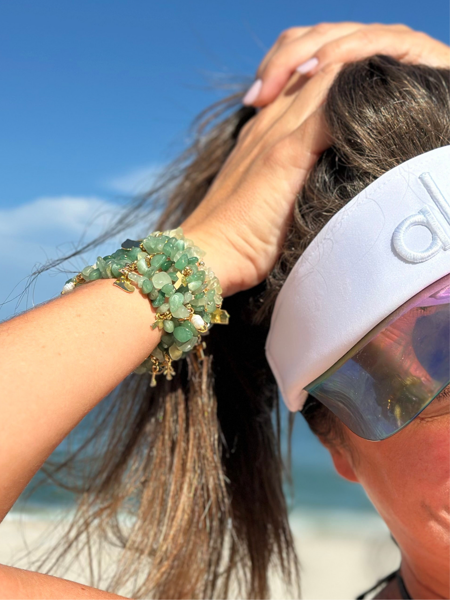 A- Pulseras de los deseos en Piedra Jade