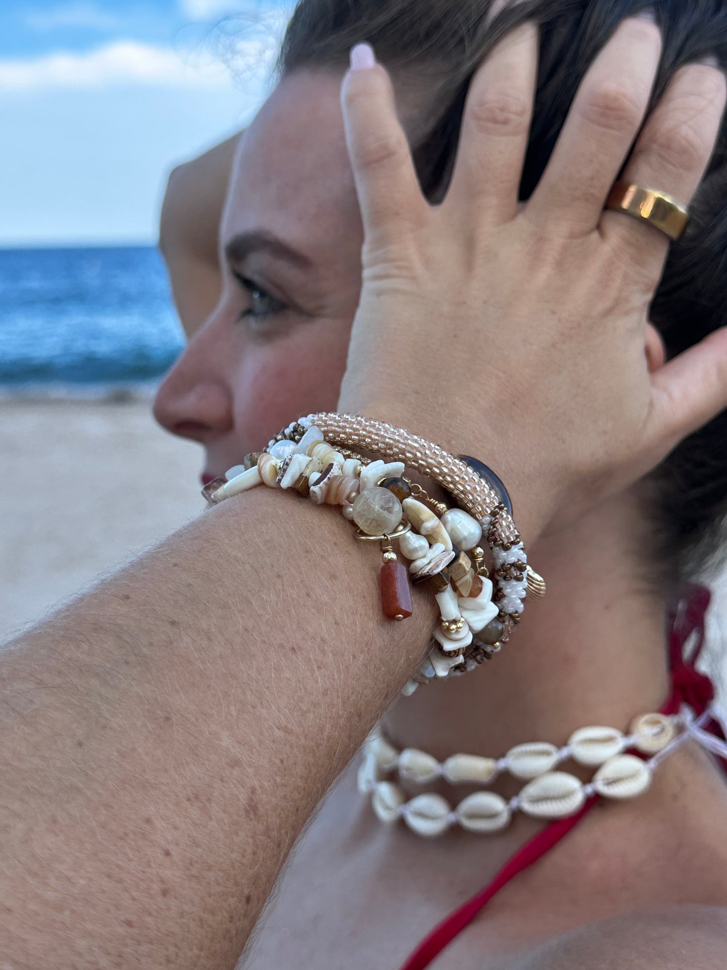 A- Collares de Caracoles 🐚