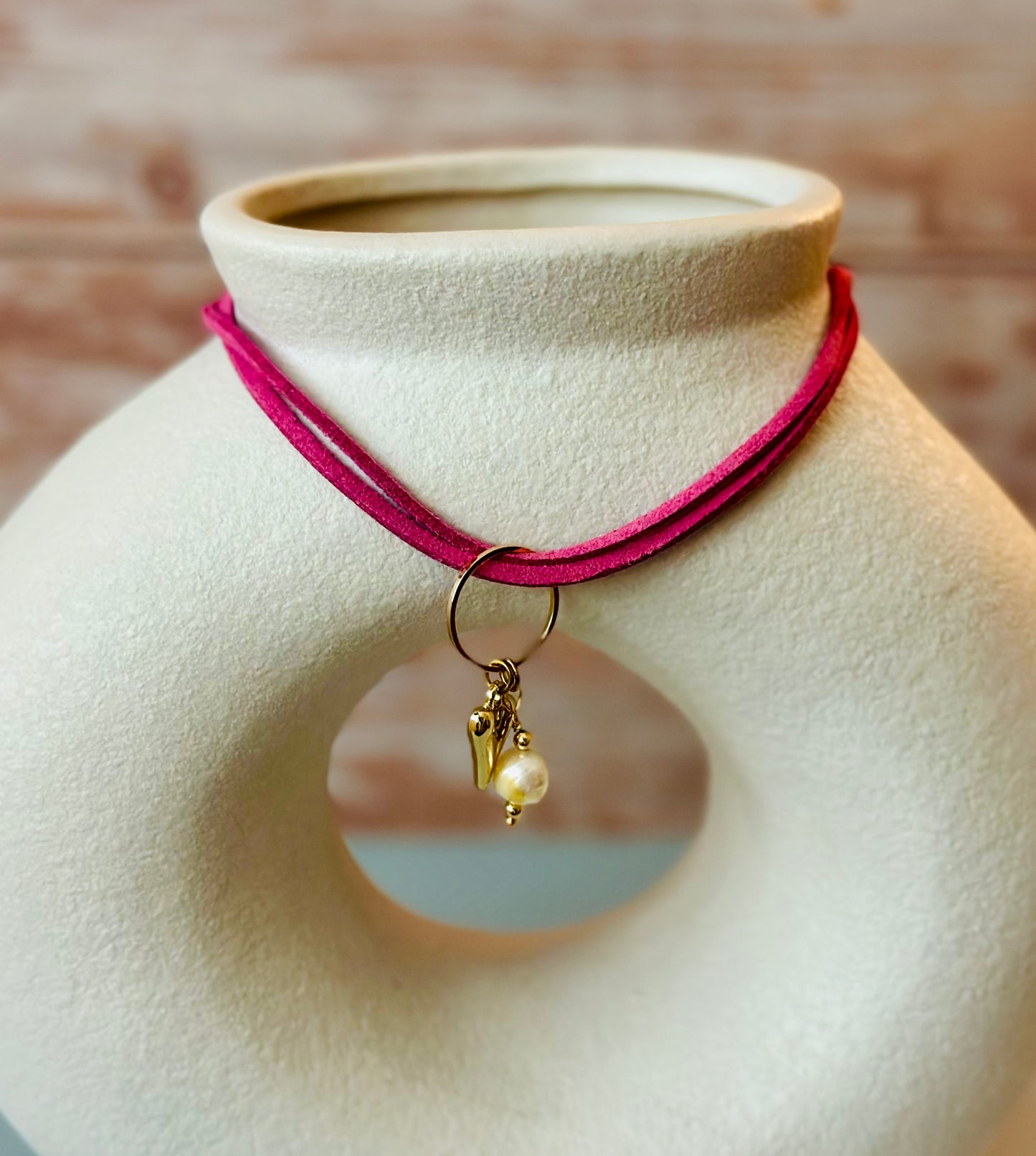 Collares de Cuero / Pink 🩷