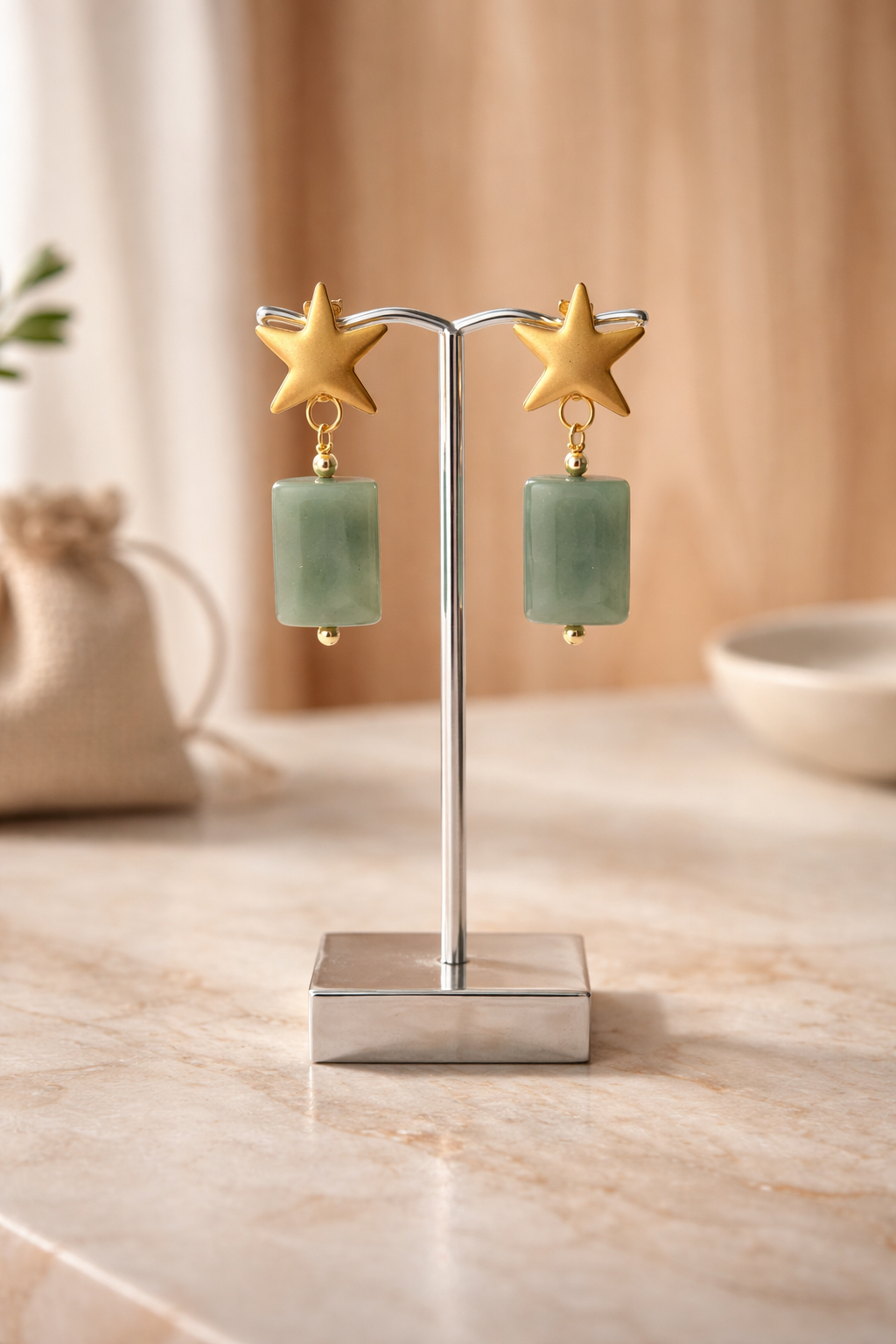 Aretes de Jade