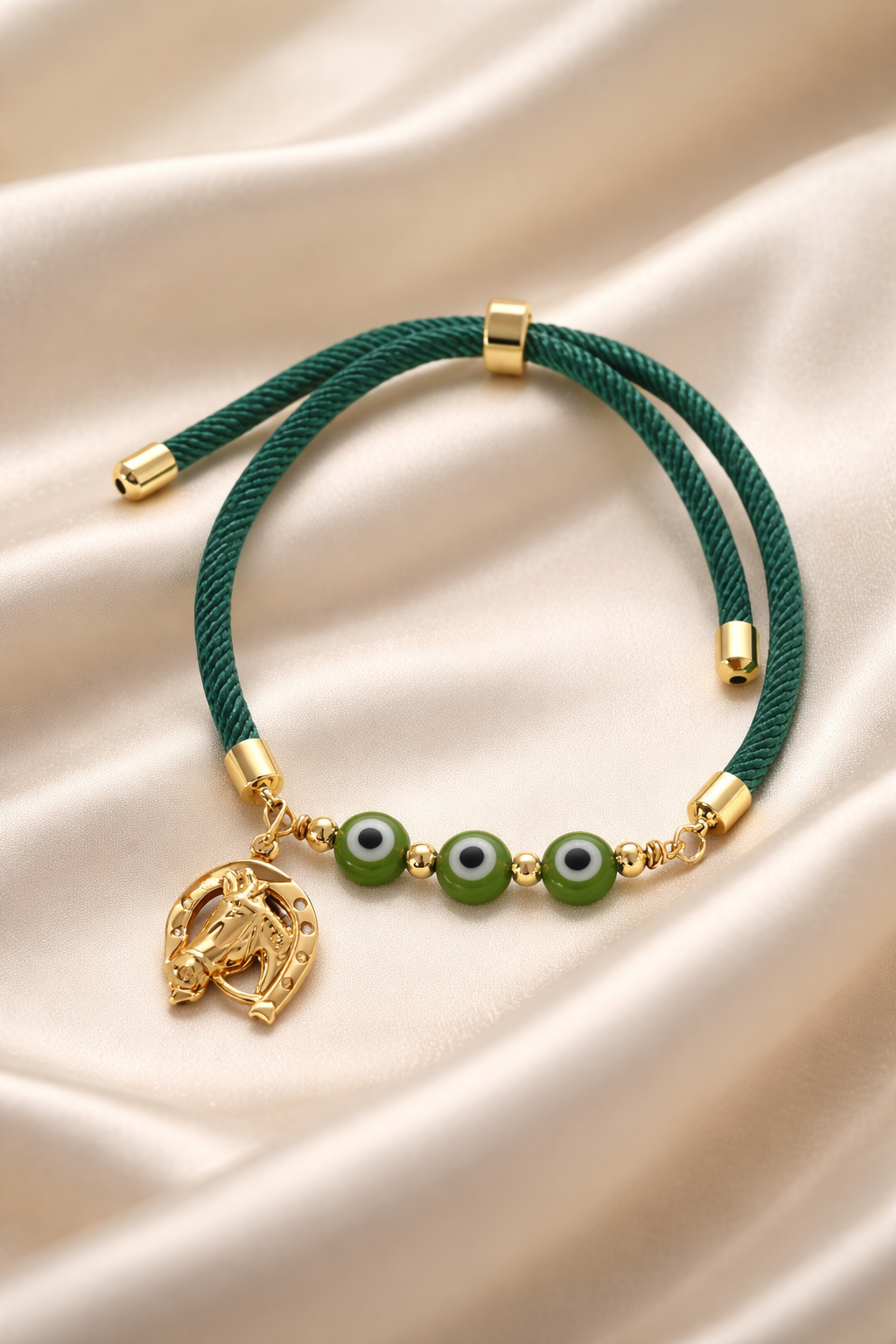 A Pulsera de Cordón verde